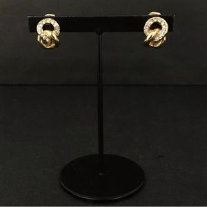 Christian Dior Earrings Gold Plated #2